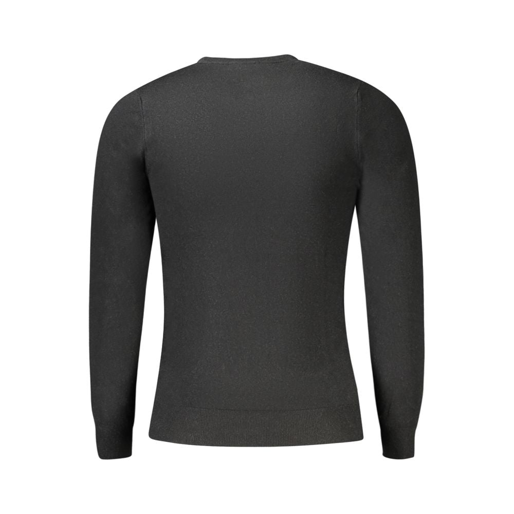 Cavalli Class Black Polyester Sweater