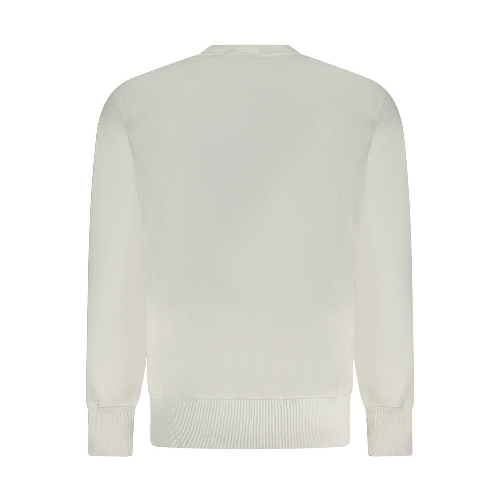 Calvin Klein White Cotton Sweatshirt