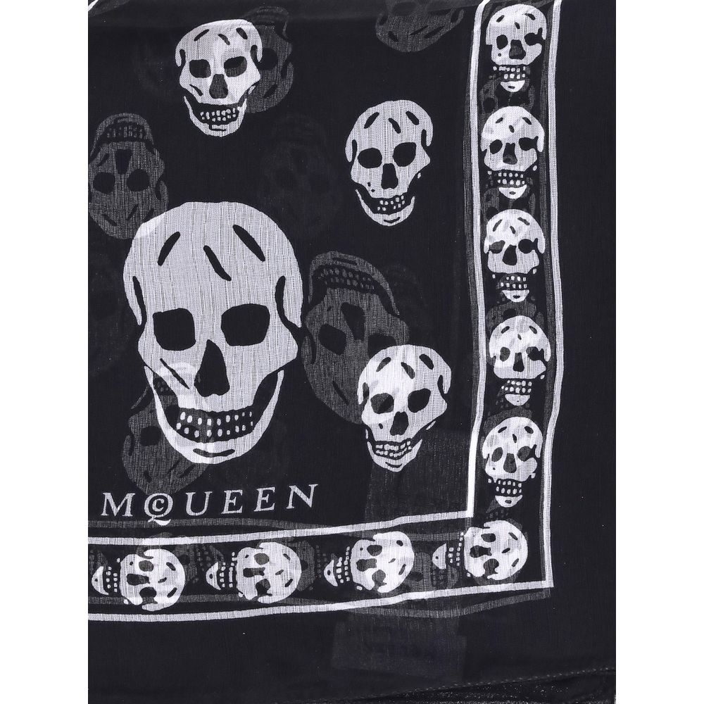 Silk Skull Scarf