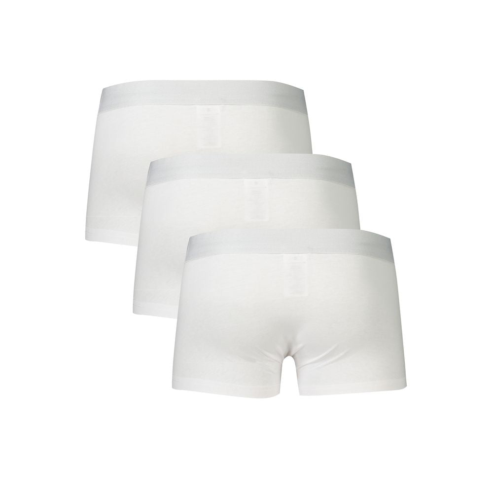 Bikkembergs White Cotton Boxers
