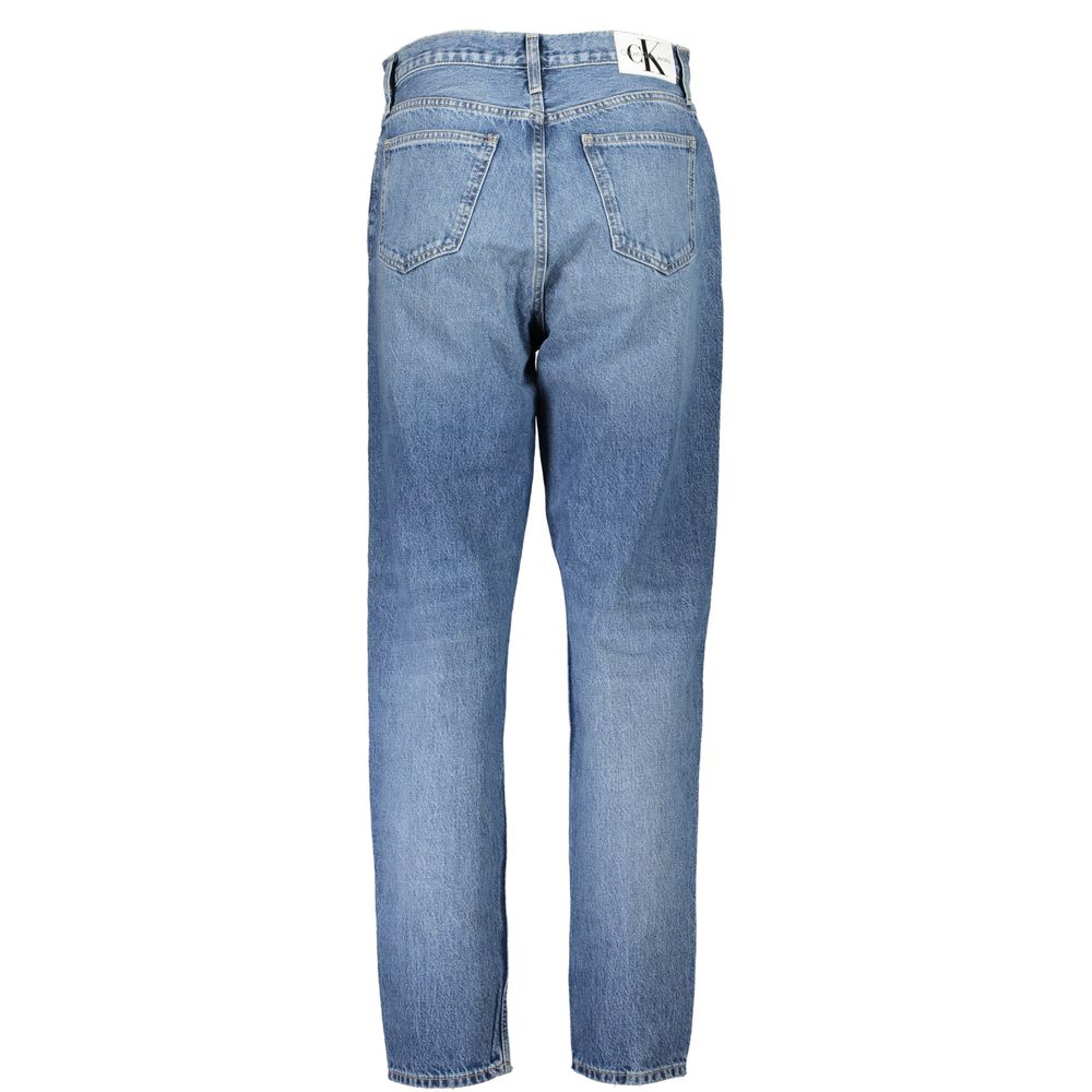 Calvin Klein Blue Cotton Jeans Denim