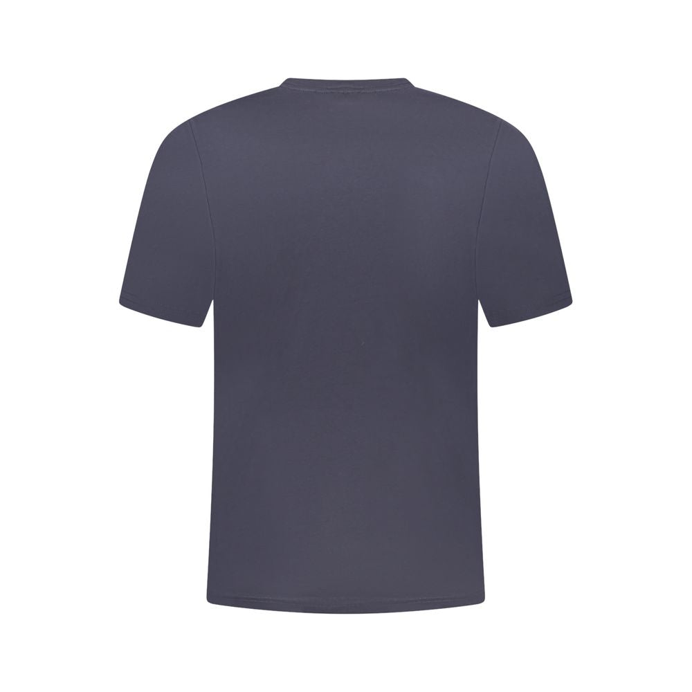 K-WAY Blue Cotton Men T-Shirt