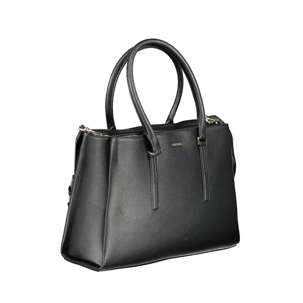 Calvin Klein Black Polyester Handbag