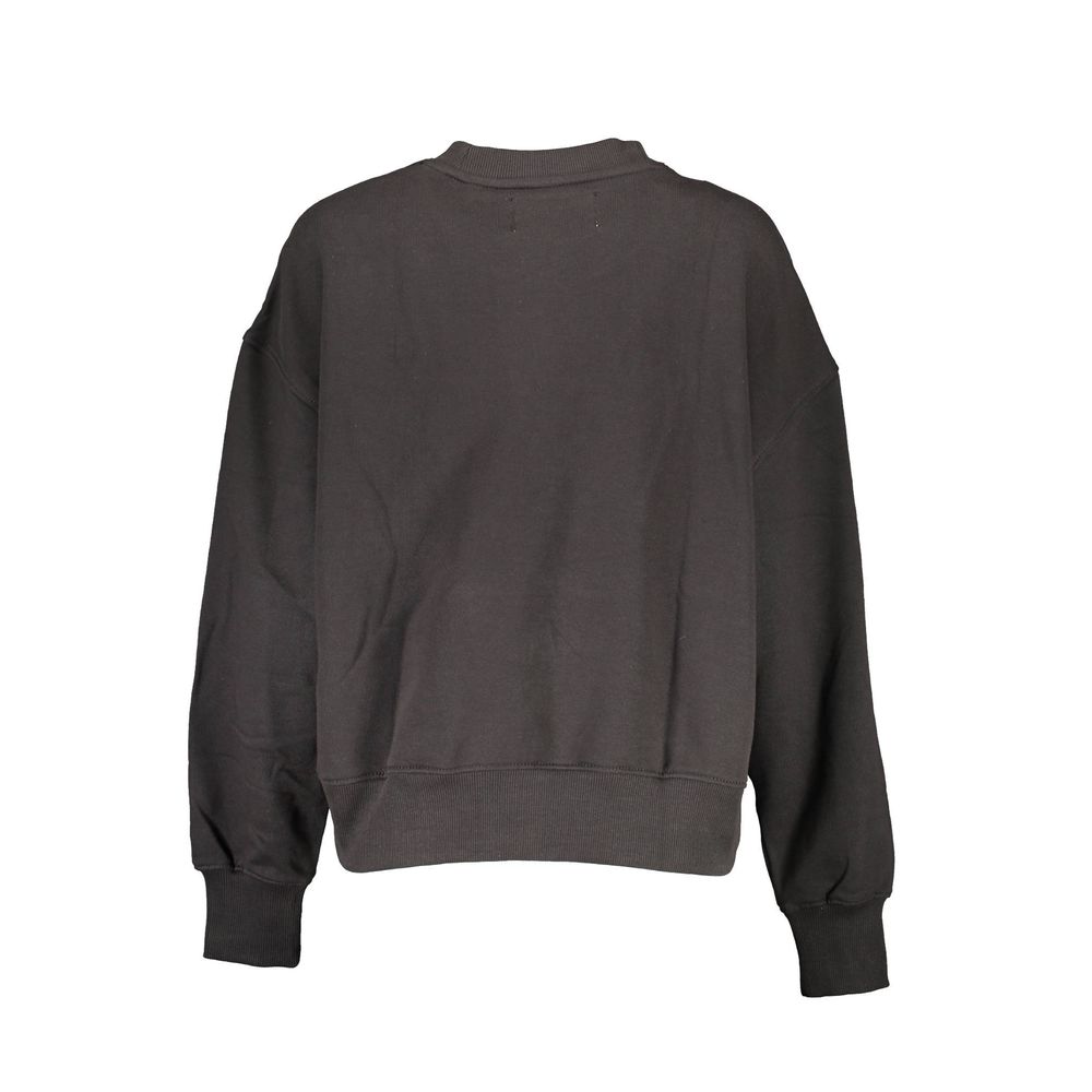Calvin Klein Black Cotton Sweatshirt