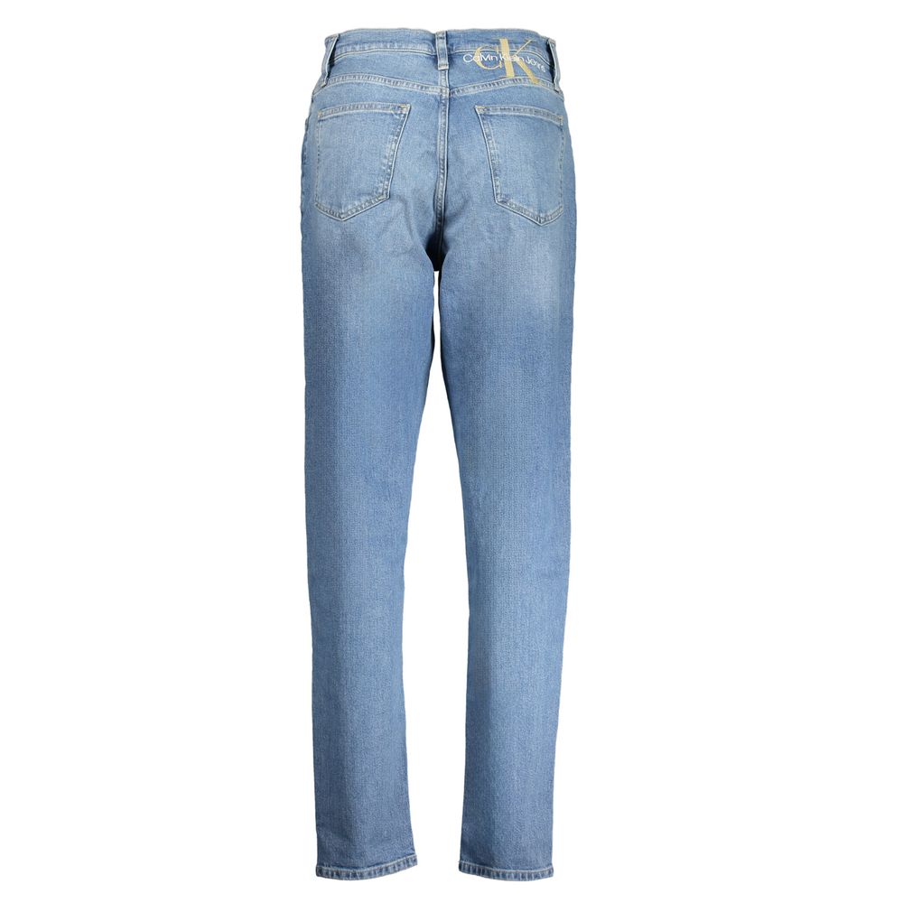 Calvin Klein Blue Cotton Jeans Denim