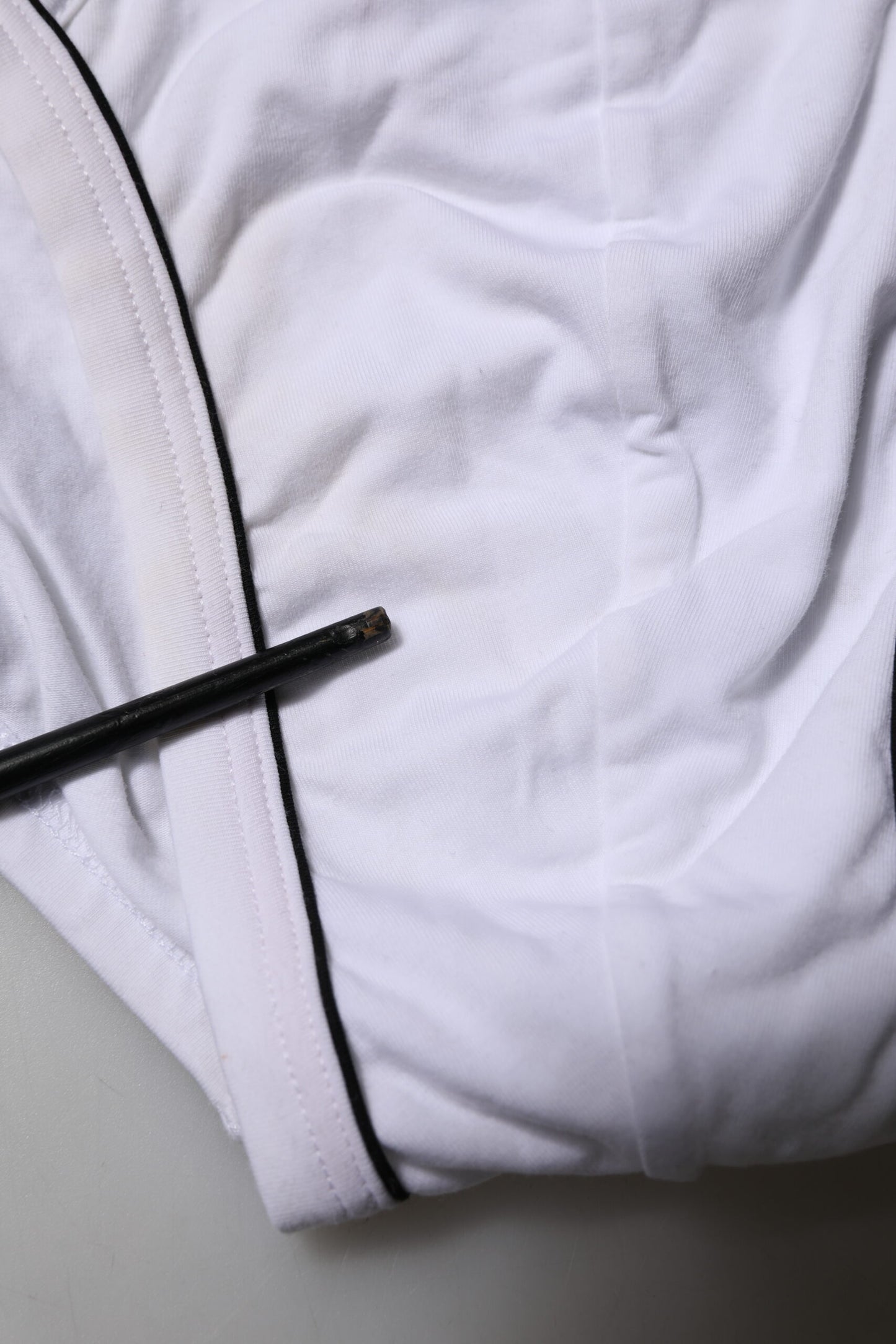 White Cotton Stretch Regular Brief Underwear