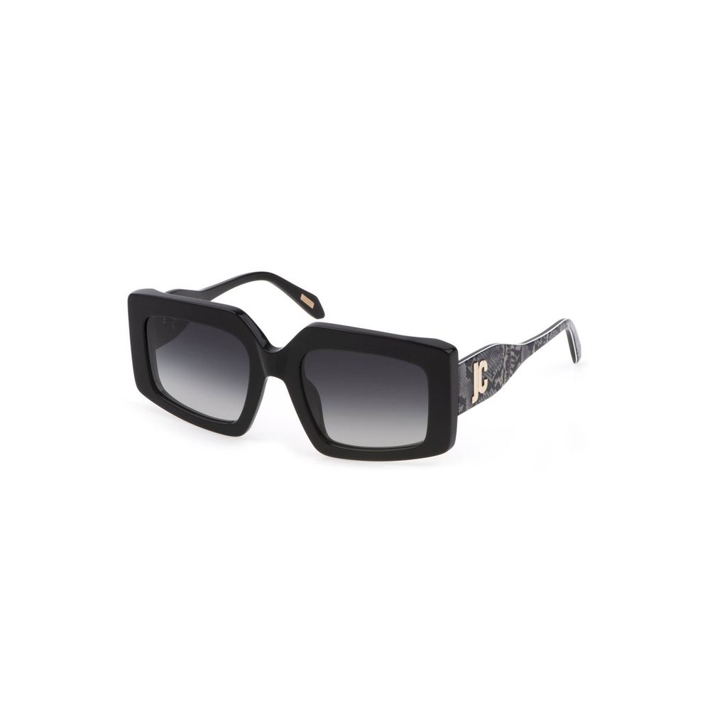 Just Cavalli Black Plastic Sunglass
