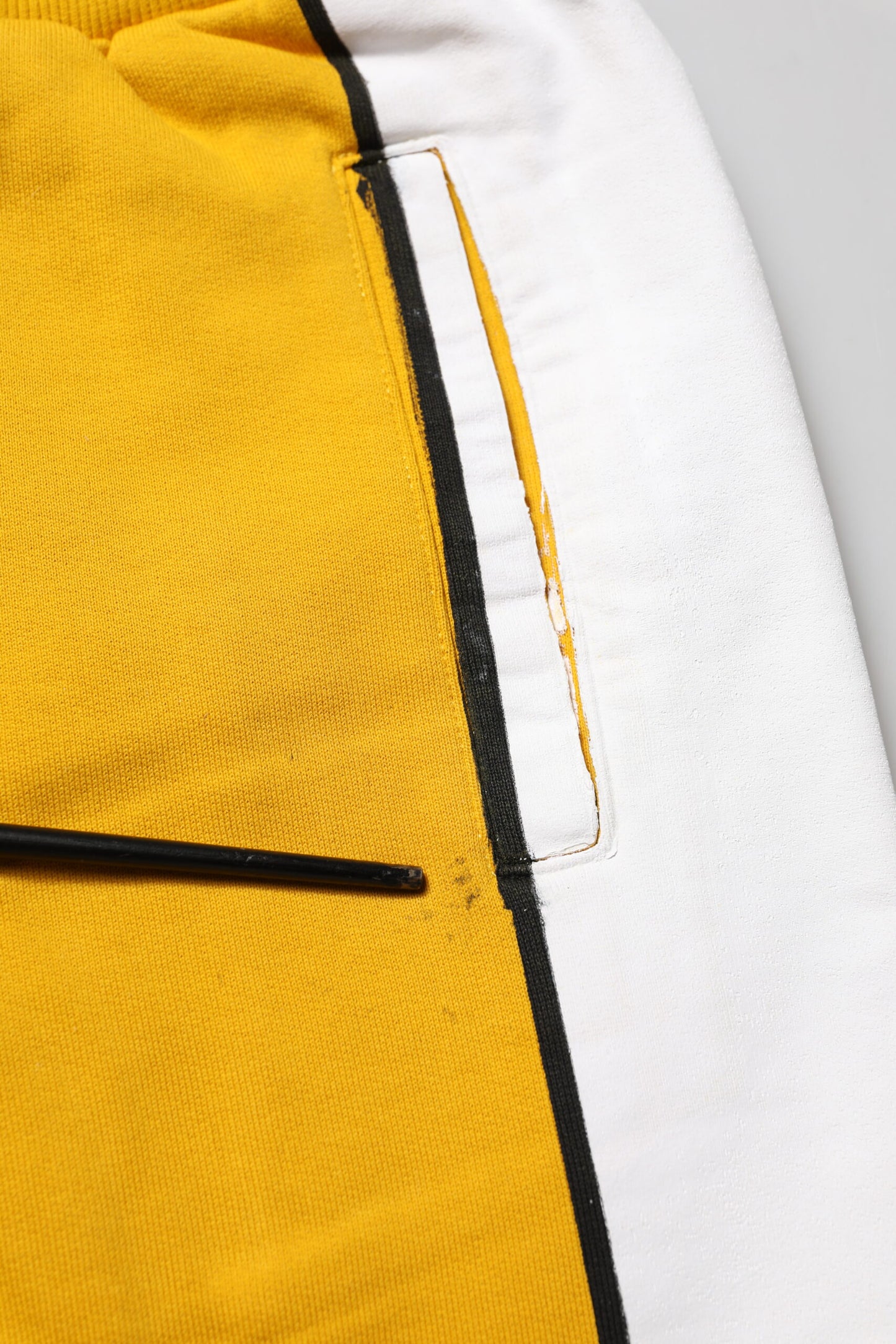 Yellow Cotton Sweatpant Jogger Trouser Pants