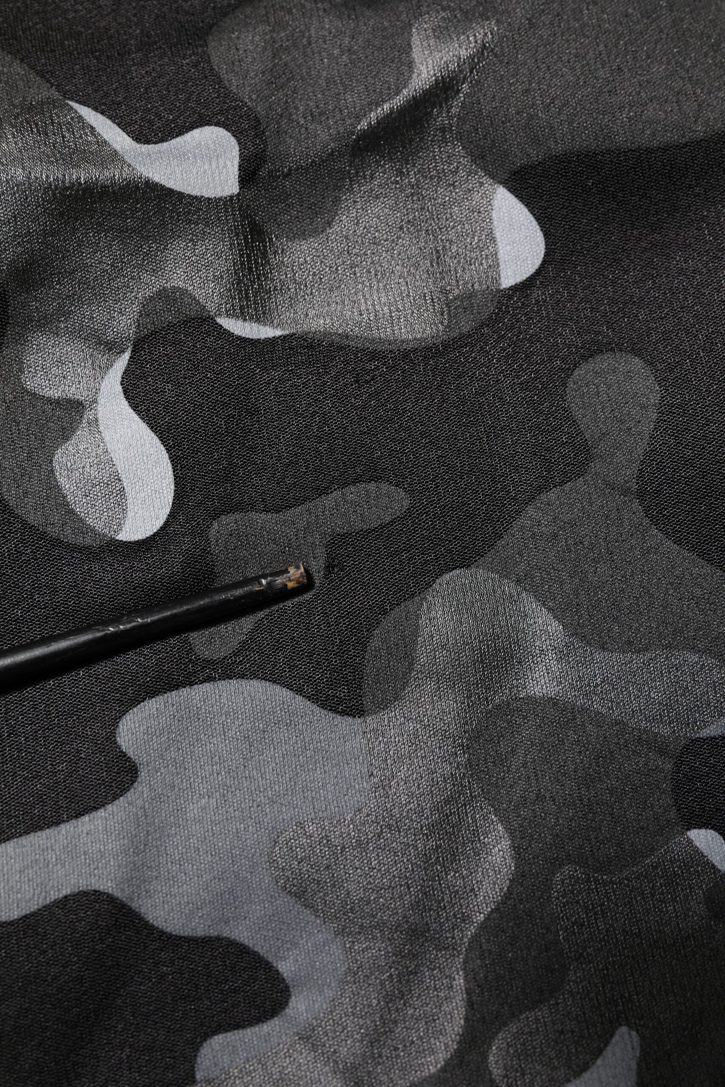 Dolce & Gabbana Black Camouflage Pullover Sweatshirt Sweater