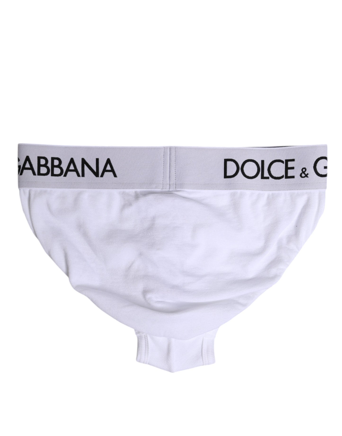 White Cotton Stretch Regular Brief Underwear