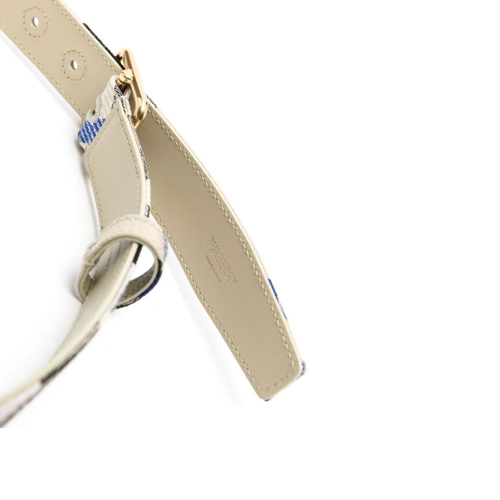 30mm Madeira Checked Belt