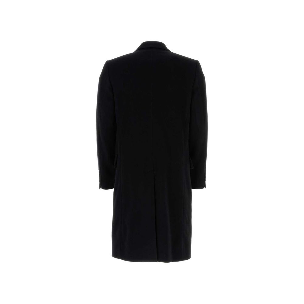 Double-Breasted Wool Coat