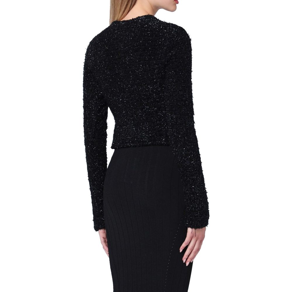 Crop Bouclé Cardigan