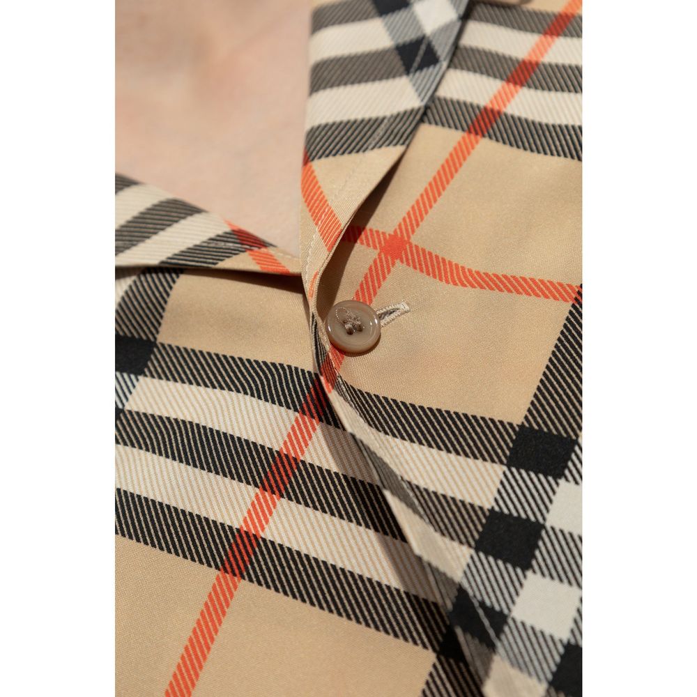 Silk Checked Shirt