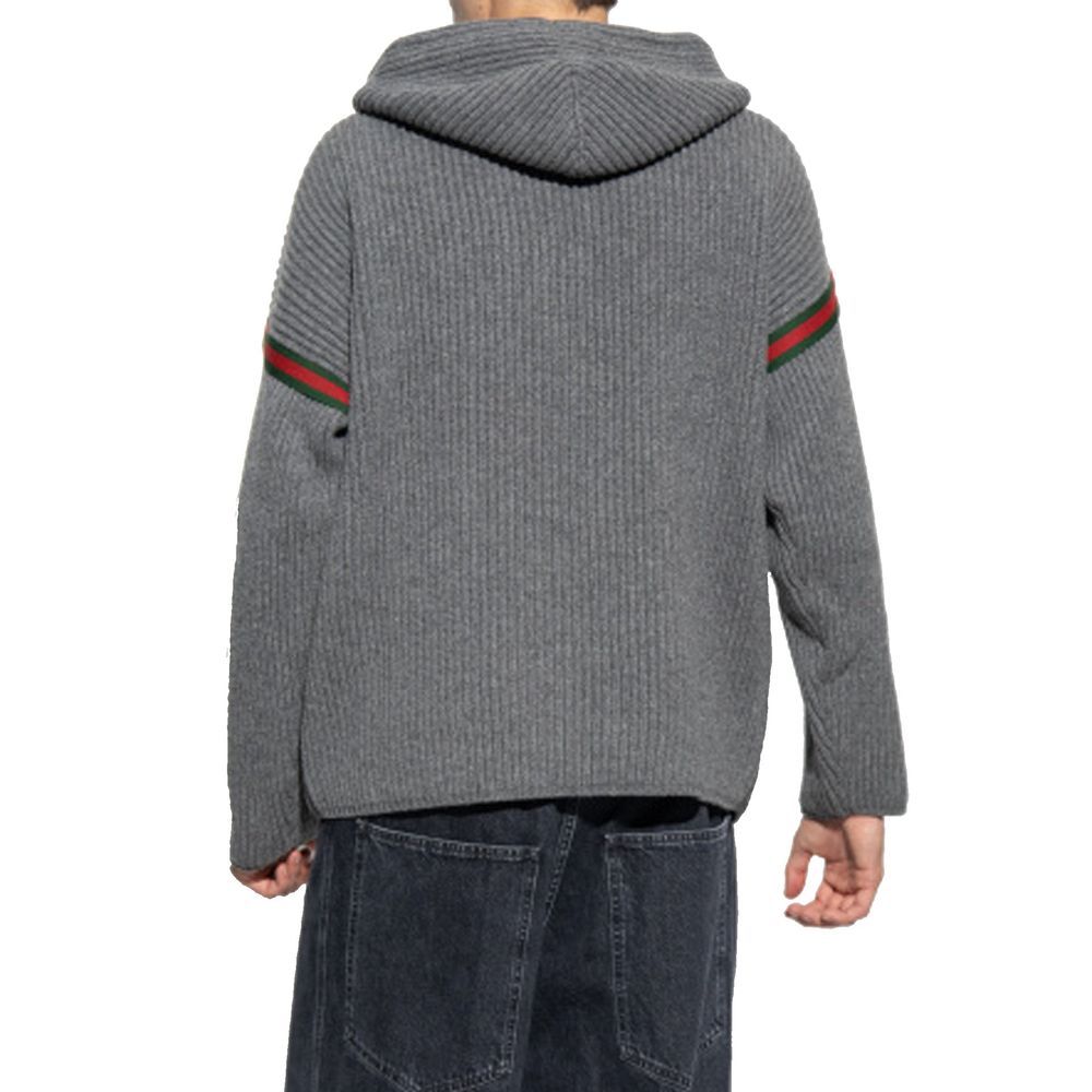 Wool Zipped Sweatshirt