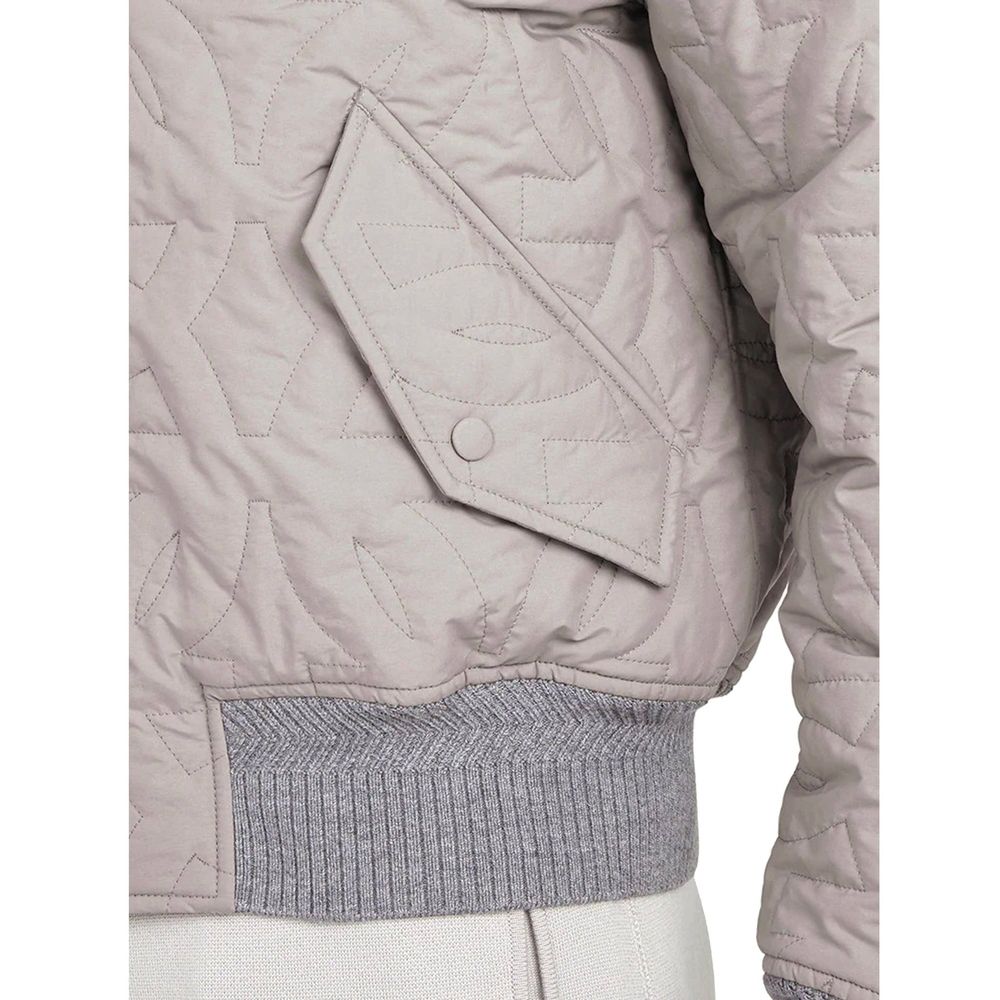 Quilted Bomber Jacket