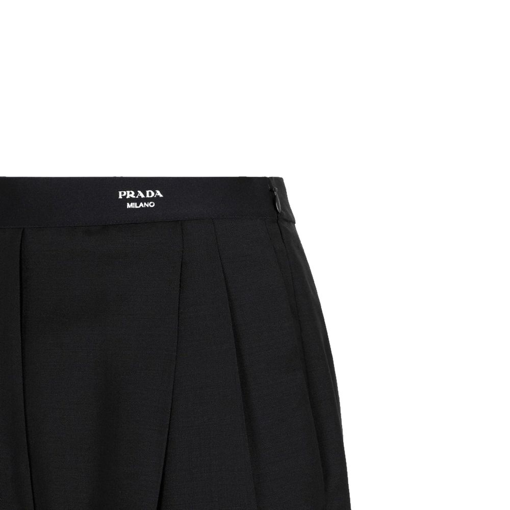 Wool Classic Logo Pants
