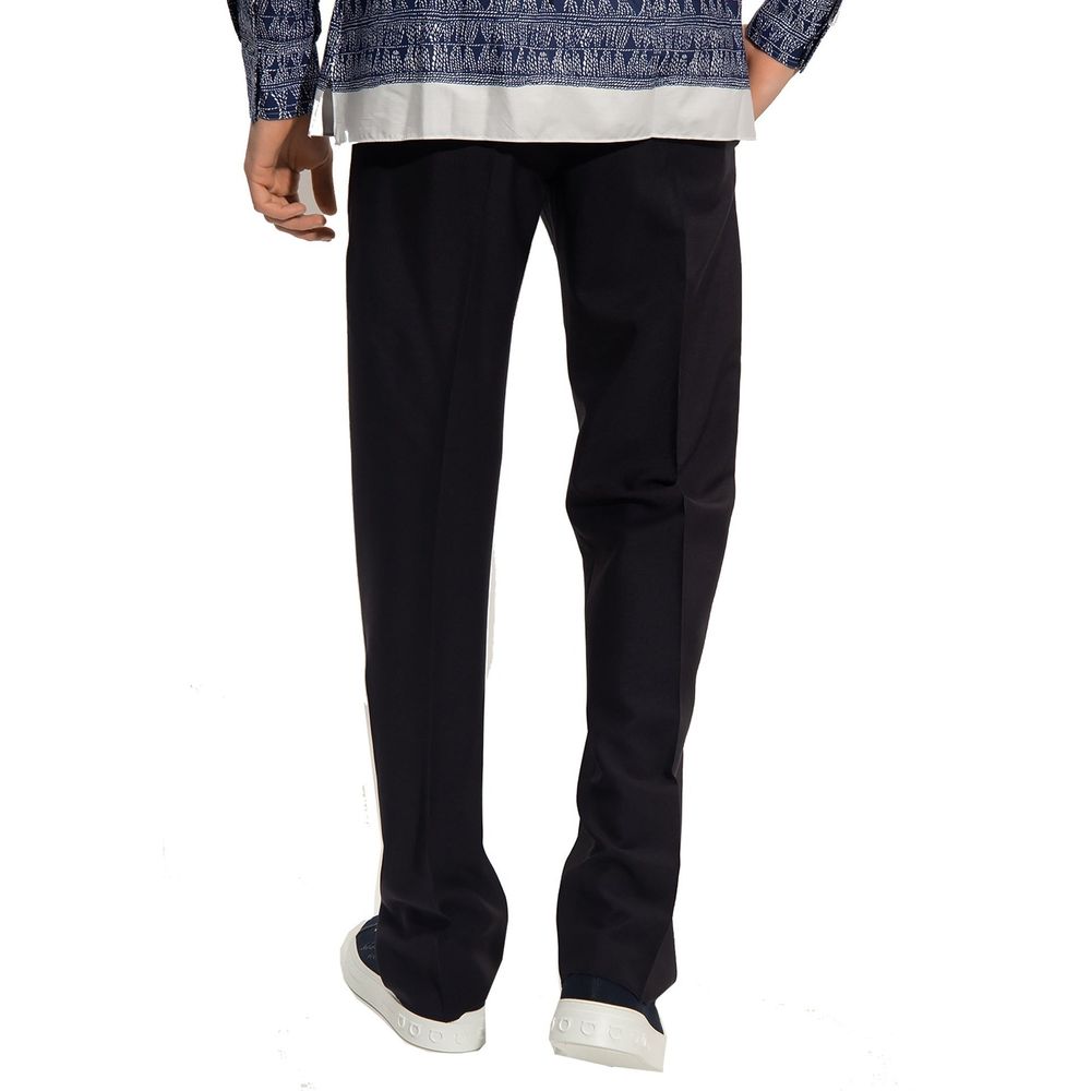 Cotton And Silk Pants