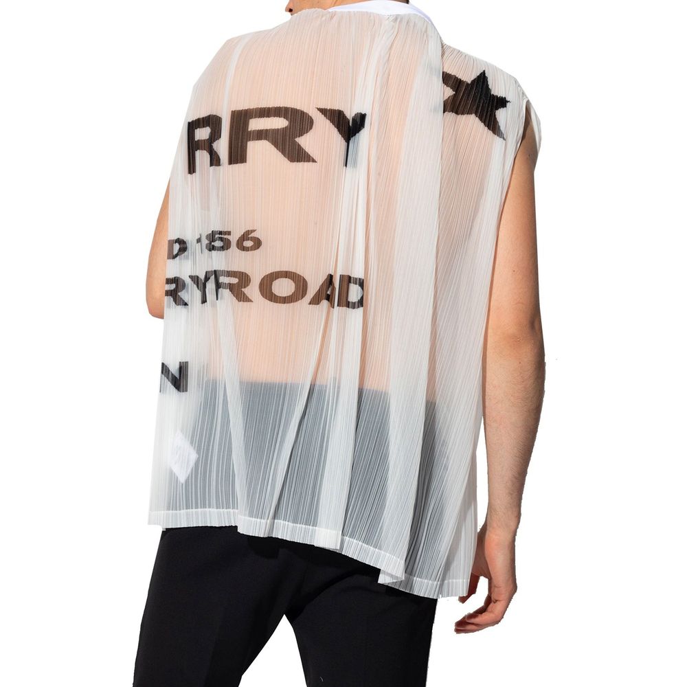 Horseferry Print Mesh Tank Top