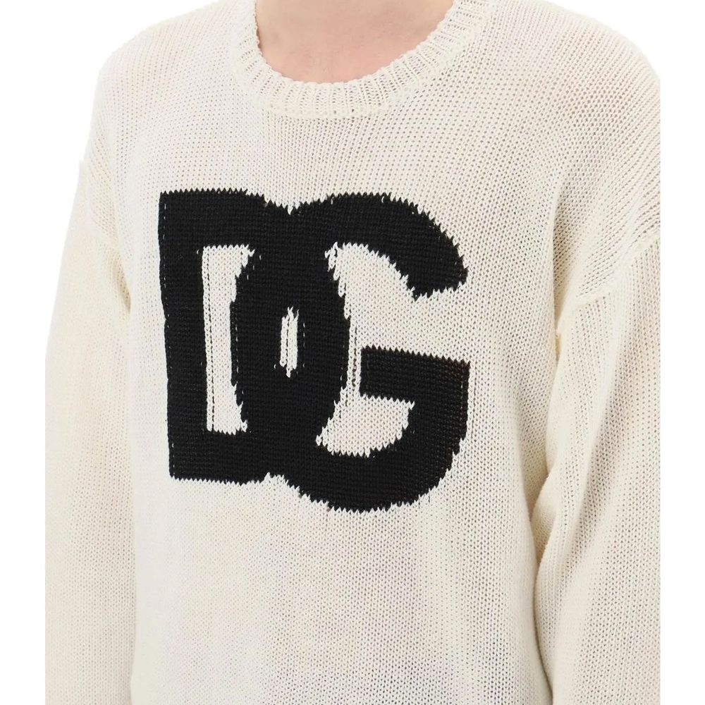 Linen Logo Sweater