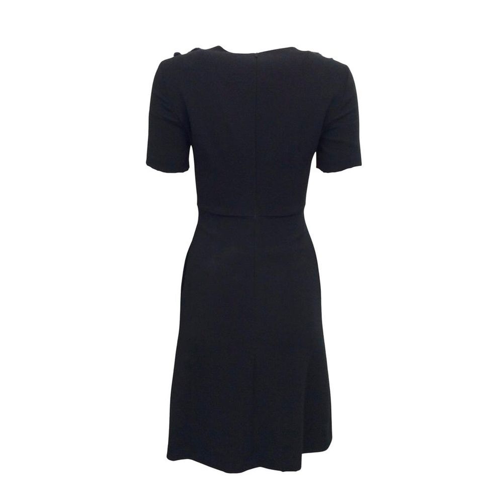 Knitted Mink Collar Dress