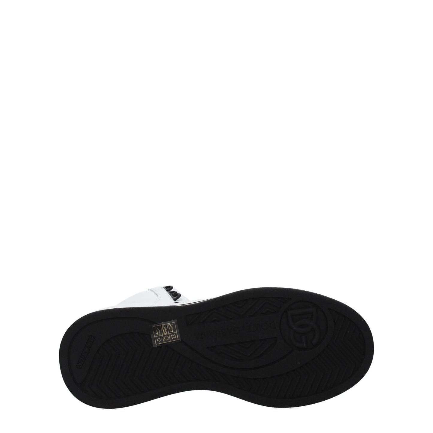 White Leather High Tops