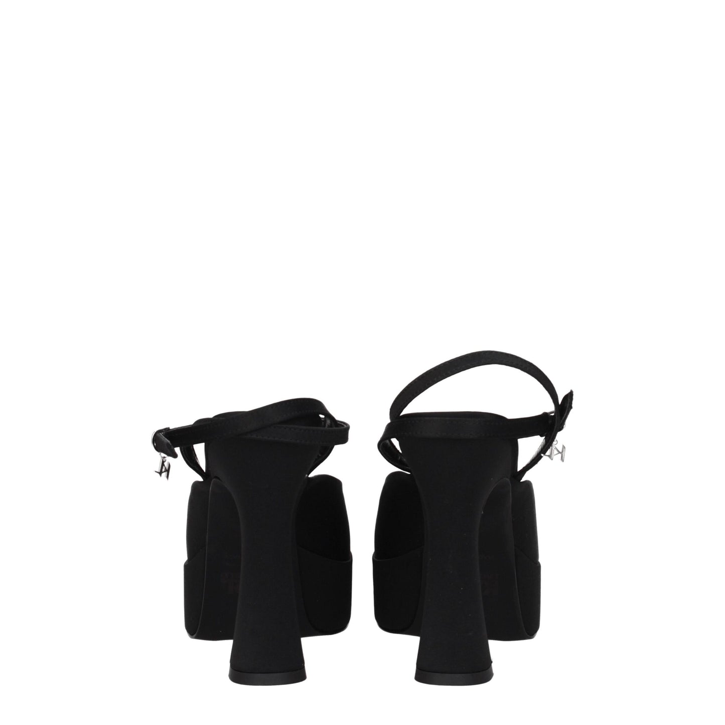 Black Fabric Platforms