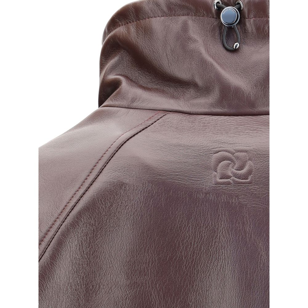 Oversized leather Jacket