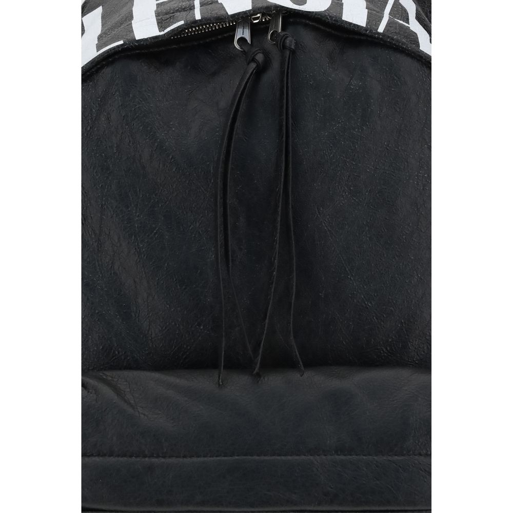 Crinkle Effect Backpack