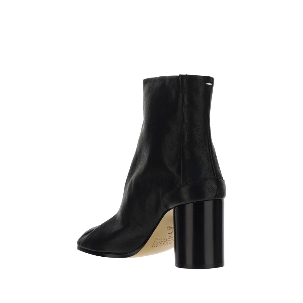 Maison Margiela Black Lamb Ovis Aries Aries Ankle Boots