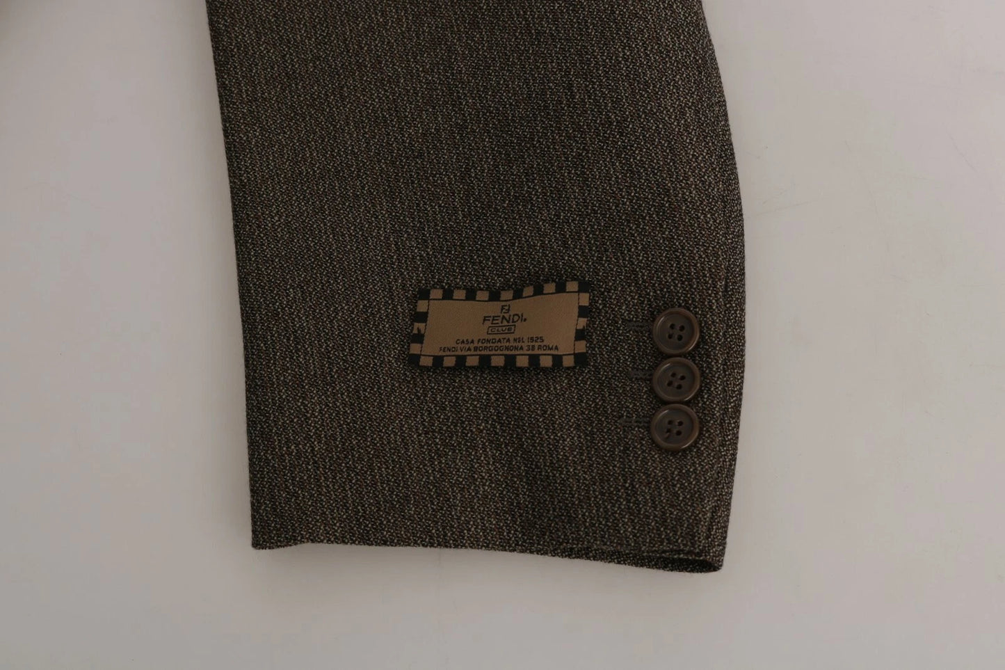 Dolce & Gabbana Brown Single Breasted Wool Suit