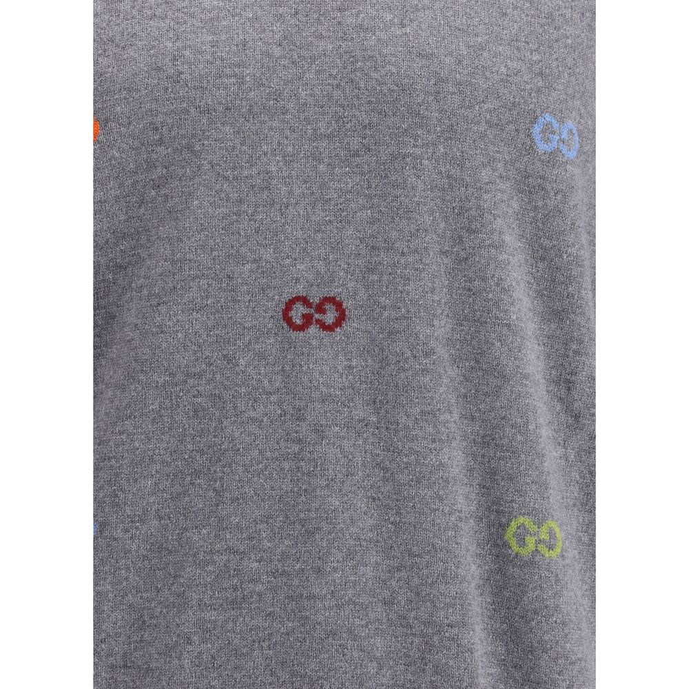 Multicolor logo cashmere Sweater