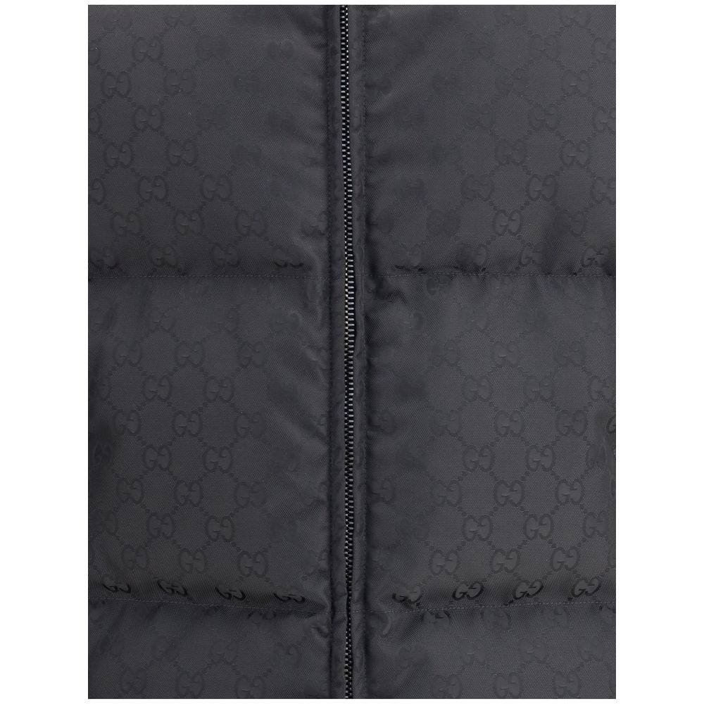 GG patterned padded Down Jacket