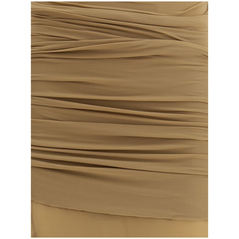 Long Dress with draping