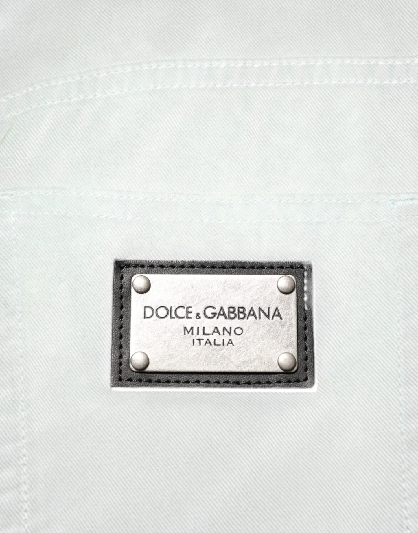 Dark Green Cotton Stretch Loose Denim Jeans