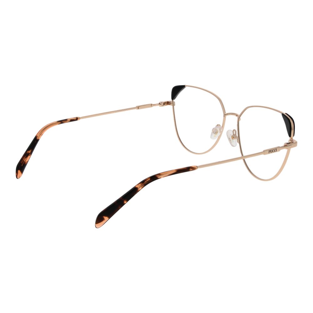 Gold Women Glasses Frame