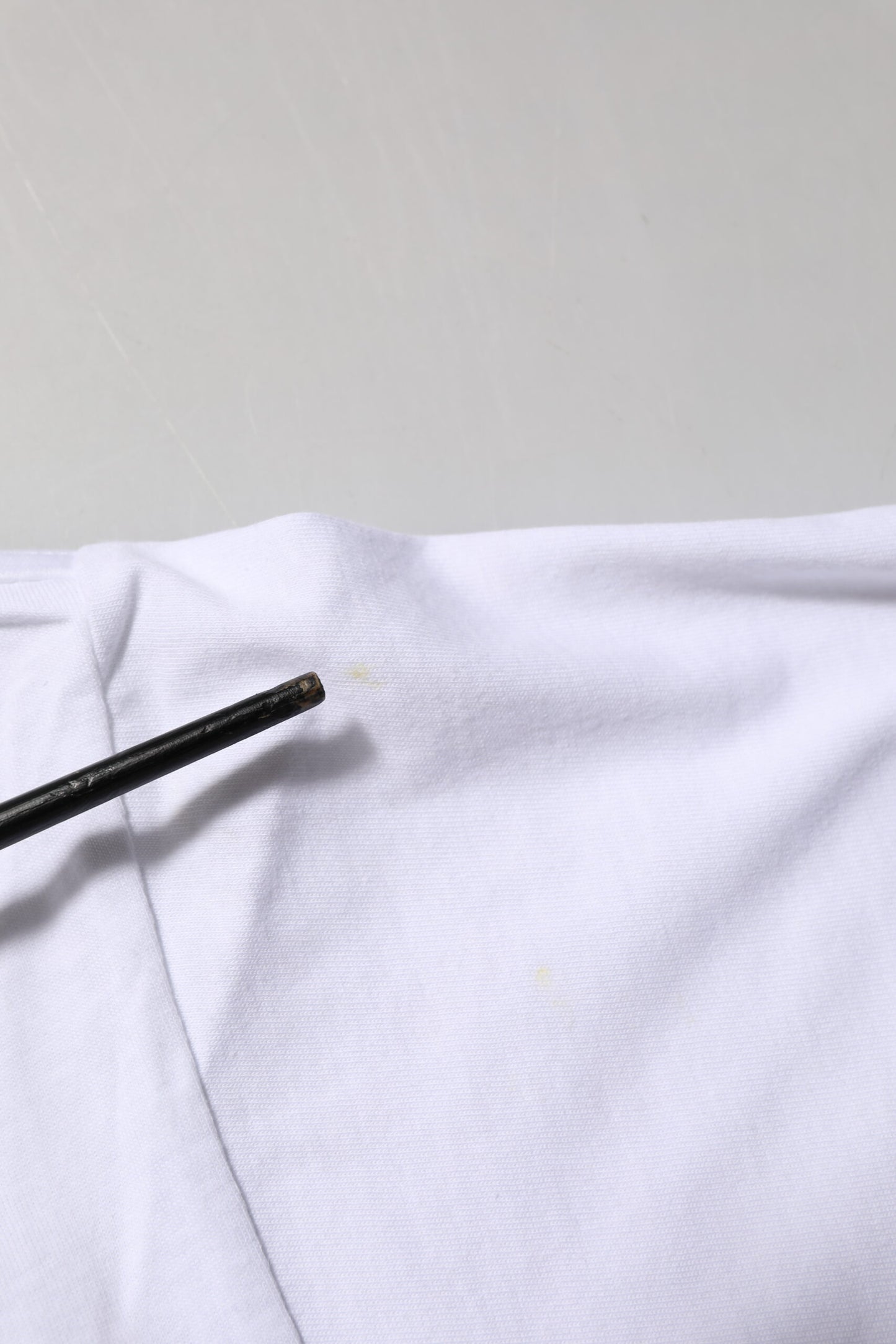 White Graphic Print Cotton CrewNeck T-shirt