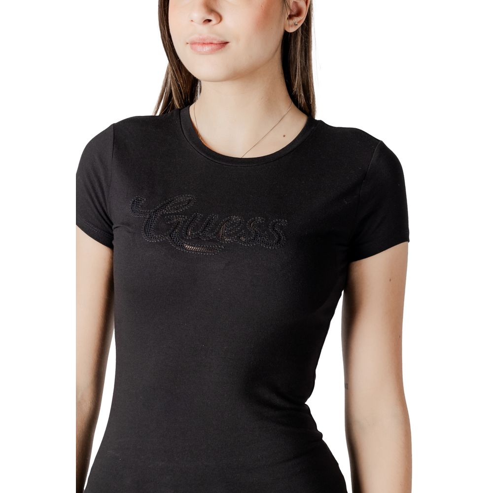 Black Cotton T-Shirt