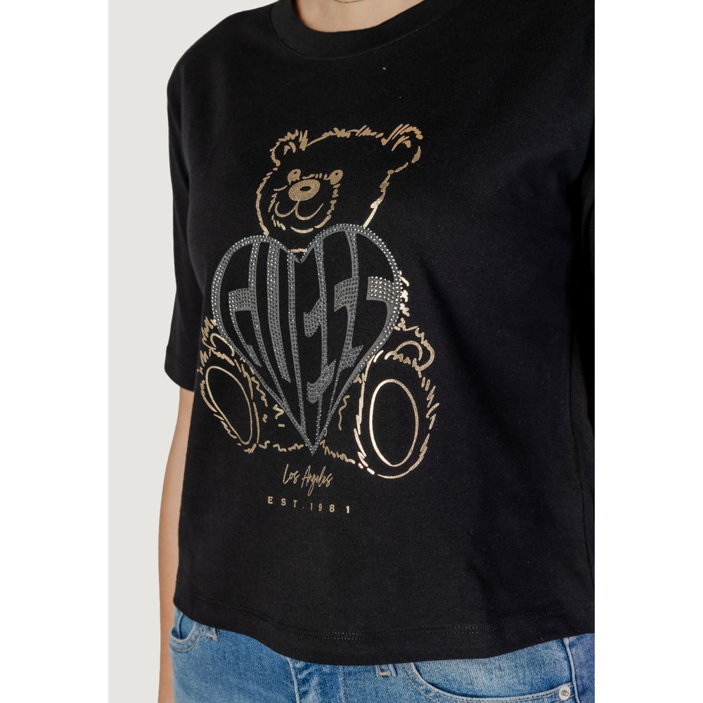 Black Cotton T-Shirt