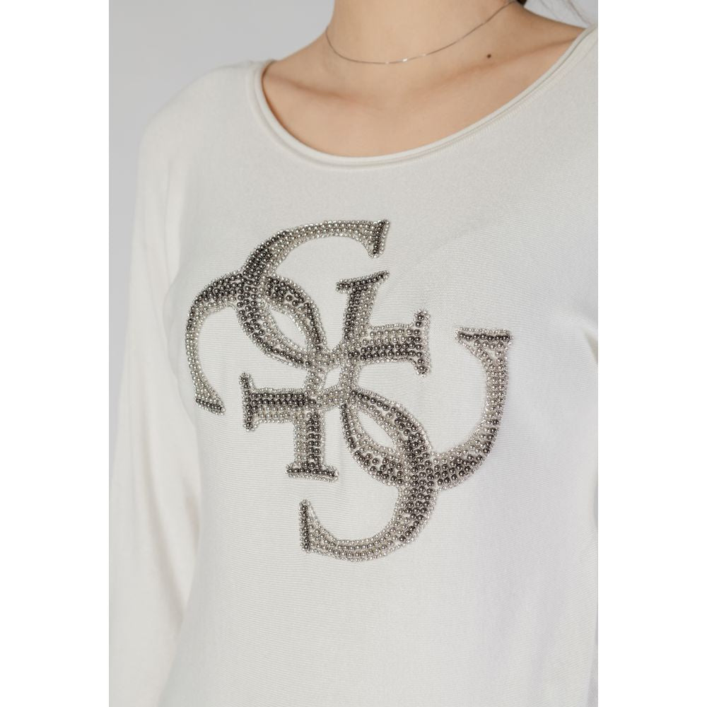 White Viscose Sportswear