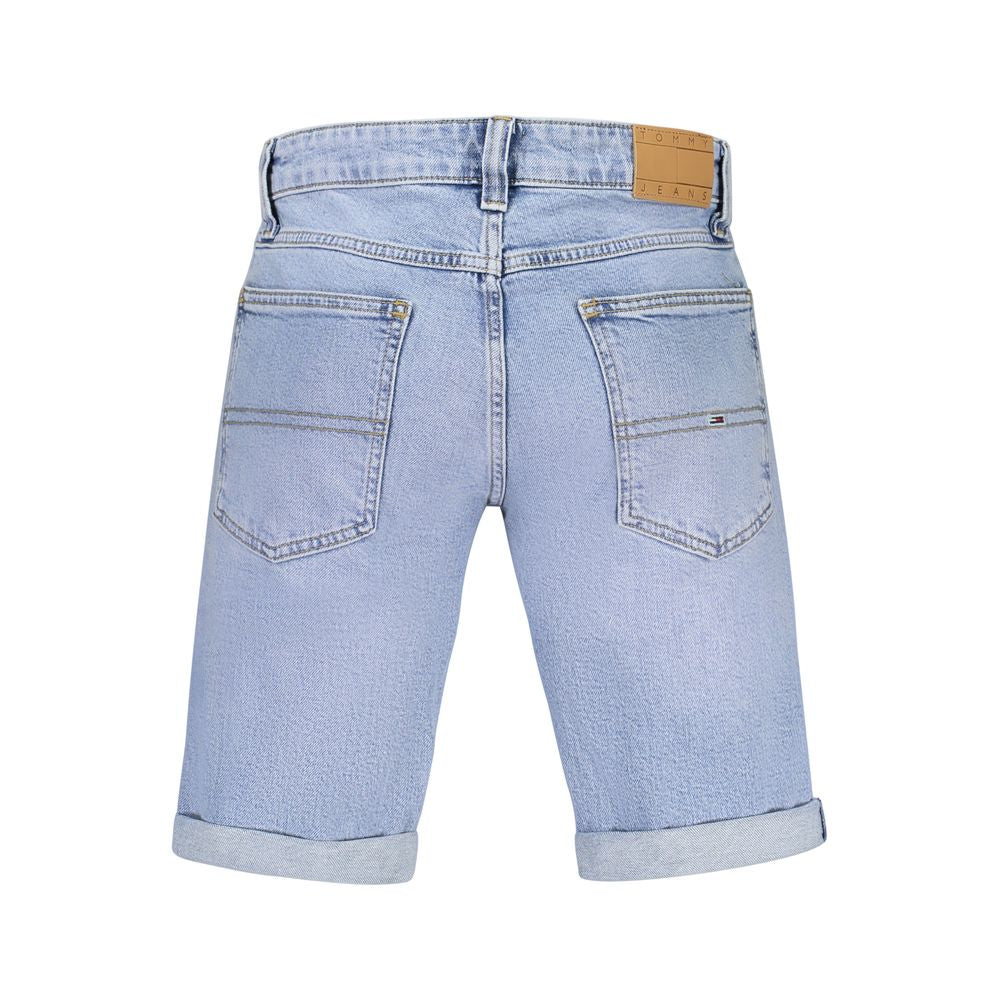 Tommy Hilfiger Azzurro Cotton Men's Denim Short