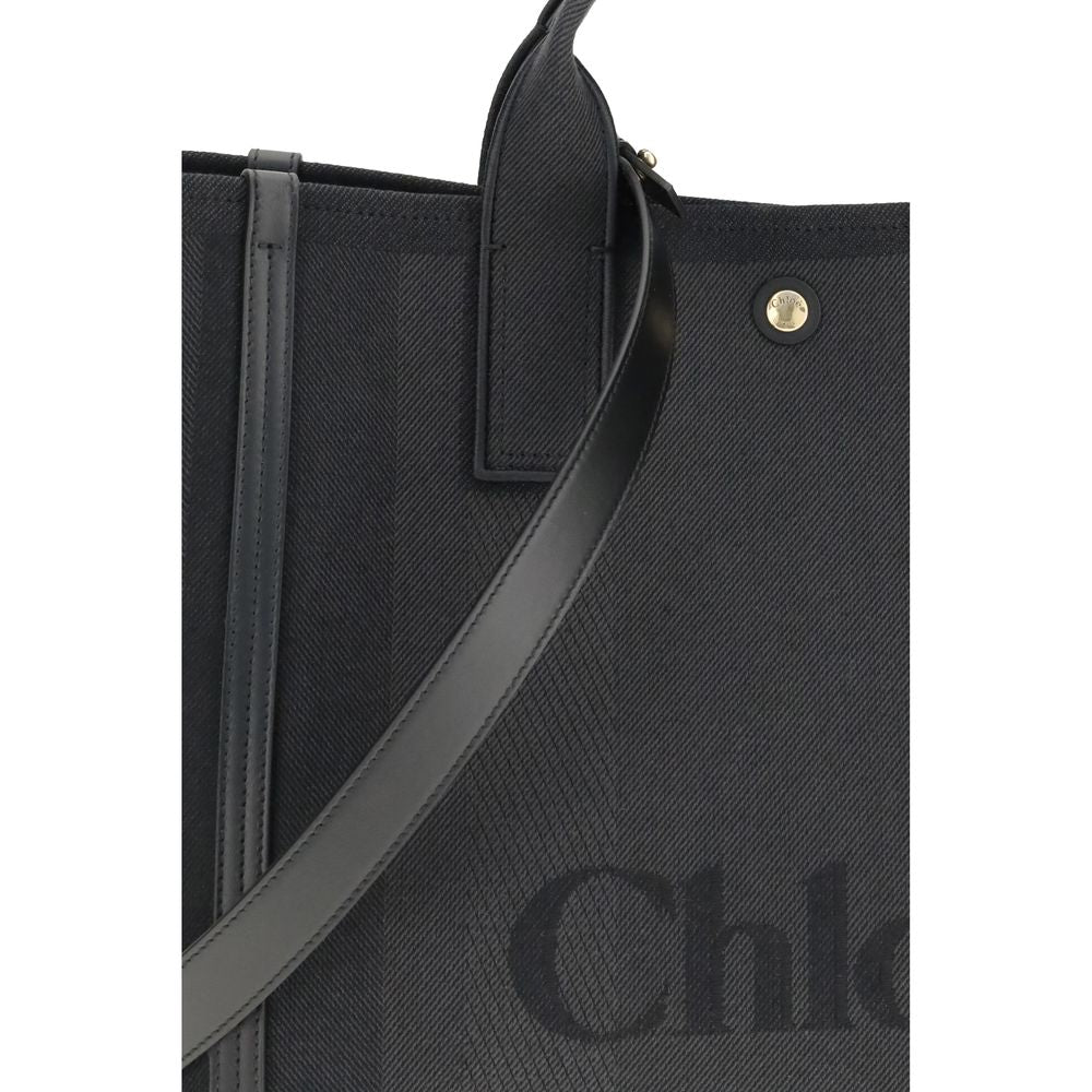 Chloé Black Cotton Handbag