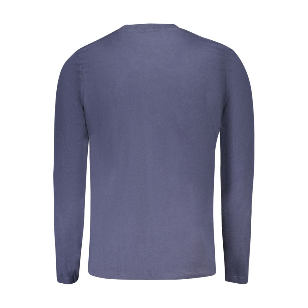 North Sails Blue Cotton Men's T-Shirt
