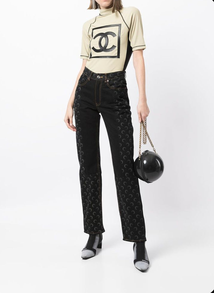Chanel Pre-Owned 2003 Sports CC patch T-shirt -