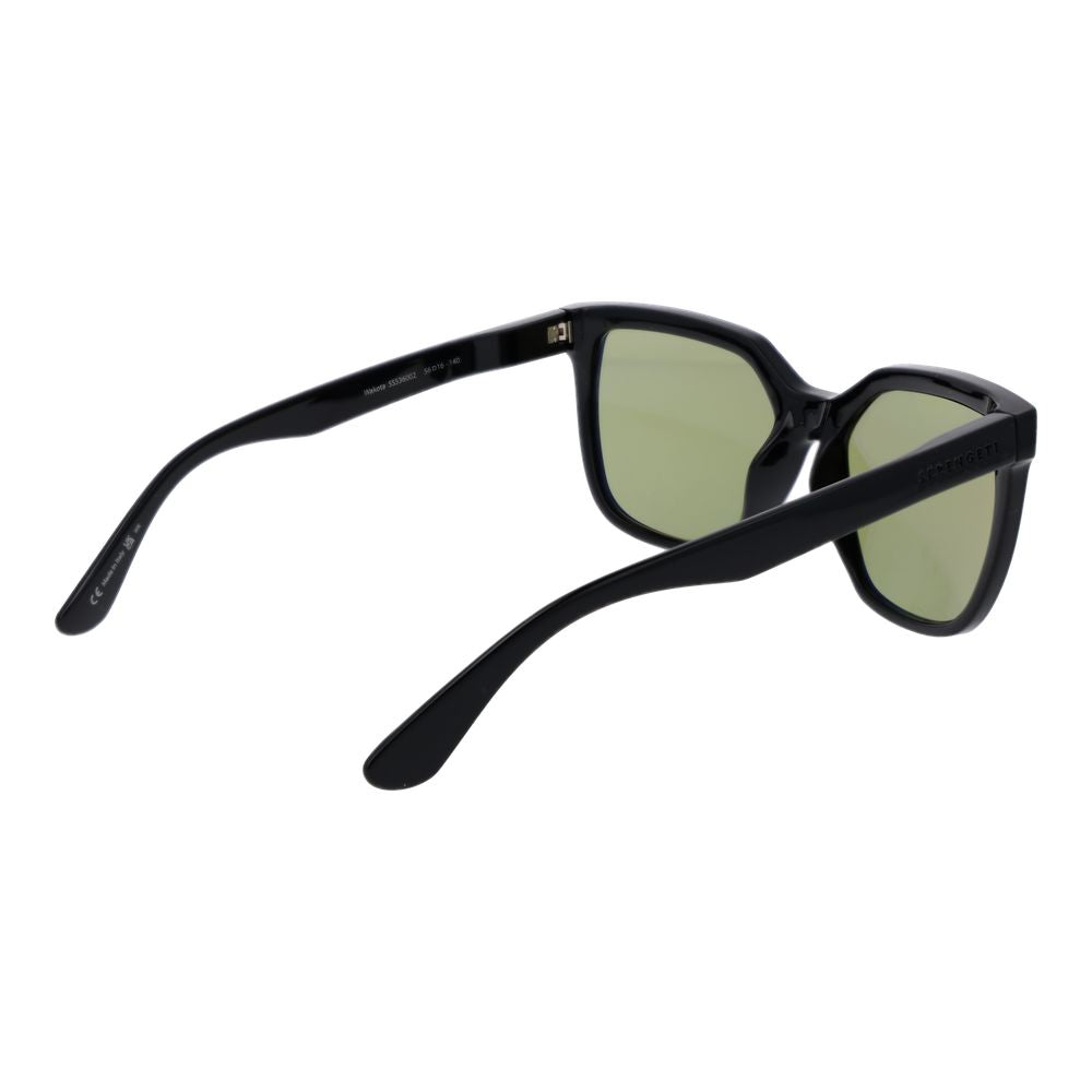 Serengeti Black Plastic Sunglasses