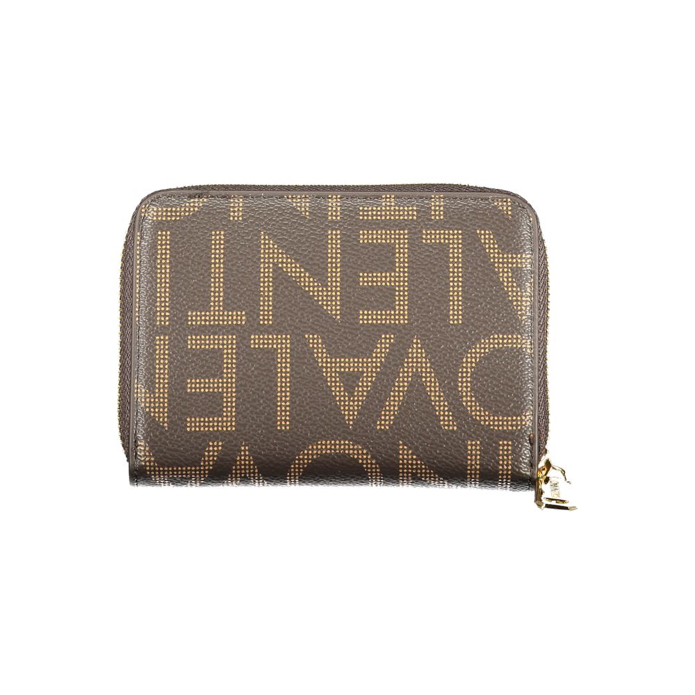 Mario Valentino Marrone Polyurethane Women Wallet