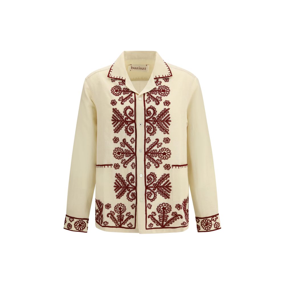 Baziszt Beige Hemp Shirt