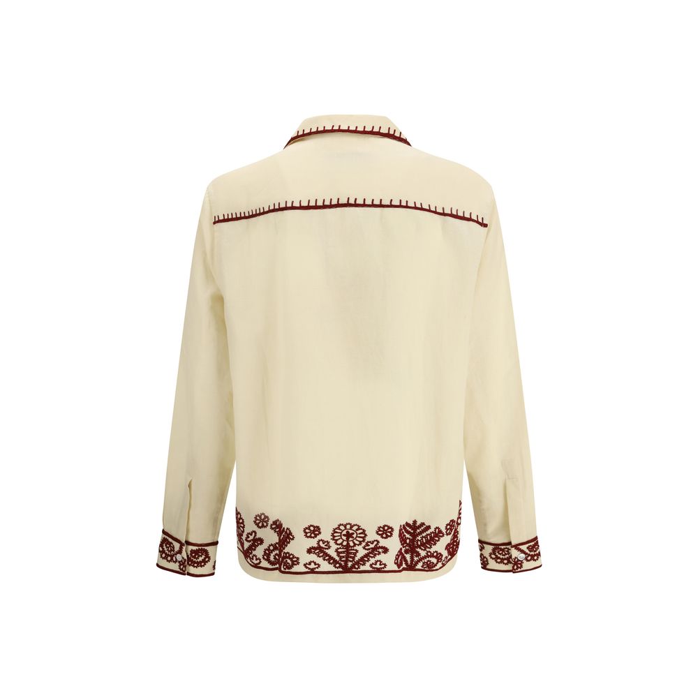 Baziszt Beige Hemp Shirt