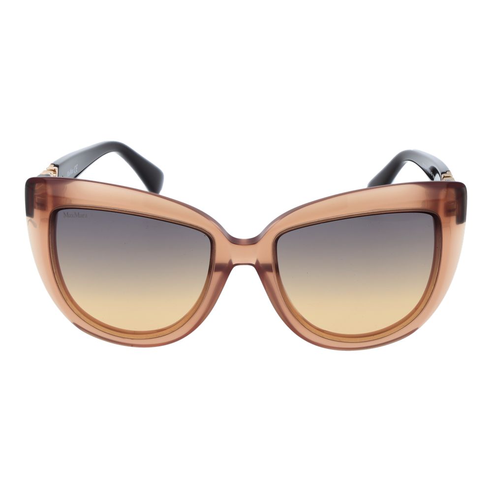 Max Mara Brown Plastic Sunglasses