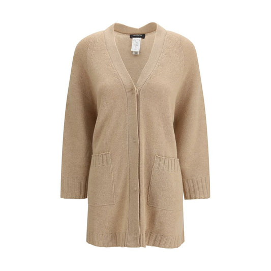 Fabiana Filippi Beige Wool Cardigan